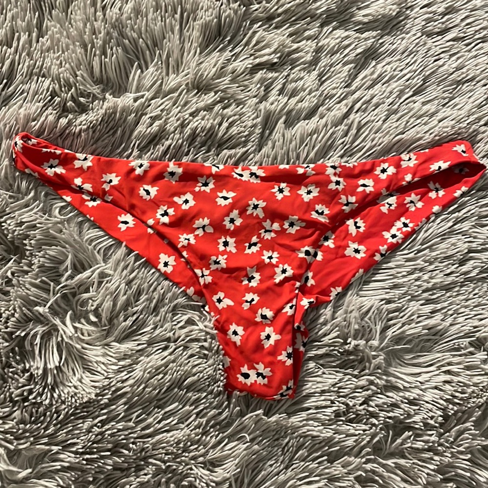 Billabong red bikini bottoms